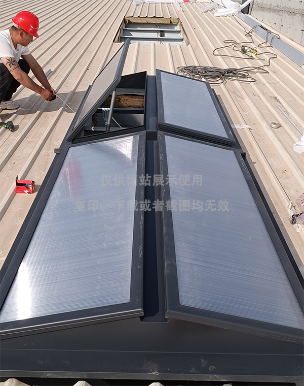 兰州王老吉生产车间莎车排烟天窗