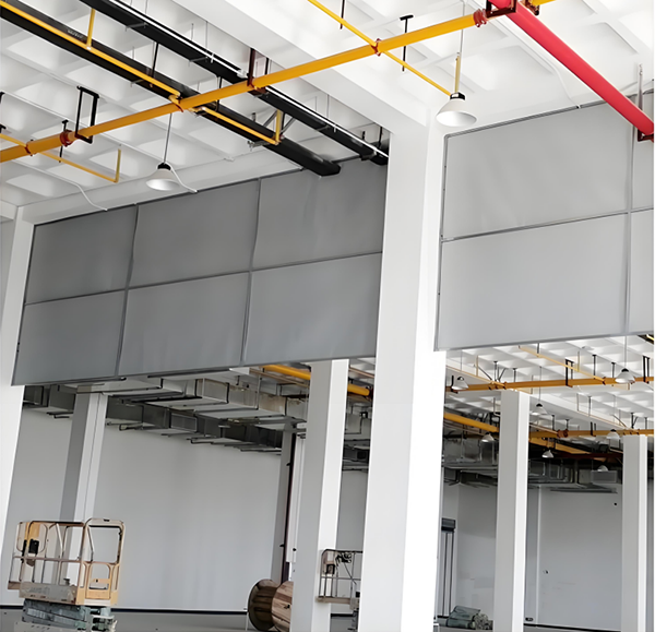 防火布莎车挡烟垂壁