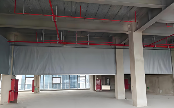 莎车防火布挡烟垂壁