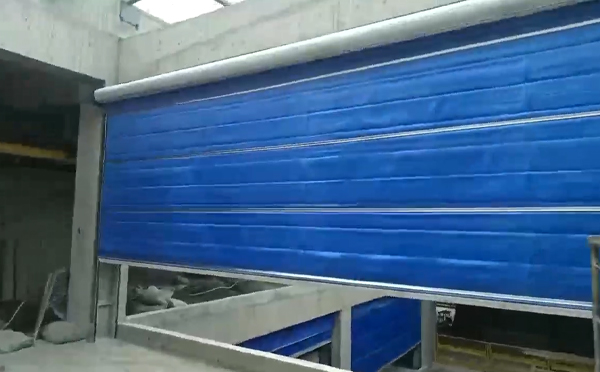 大型物流园区完成莎车防火门整体安装工程